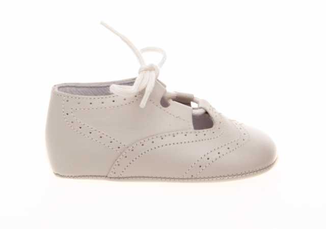 Zapato para bebé niño en gamuza- Beige-KidHouse