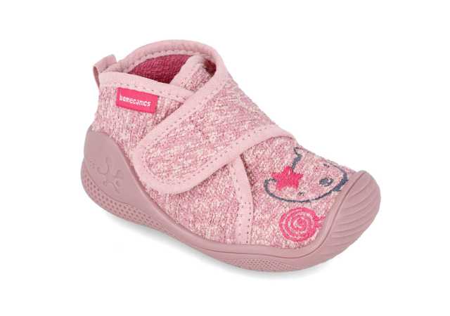 ZAPATILLA CASA NIÑA BIOMECANICS CON VELCRO Y PUNTERA REFORZADA