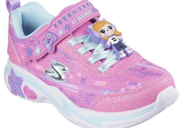 DEPORTIVO NIÑA SKECHERS CON VELCRO