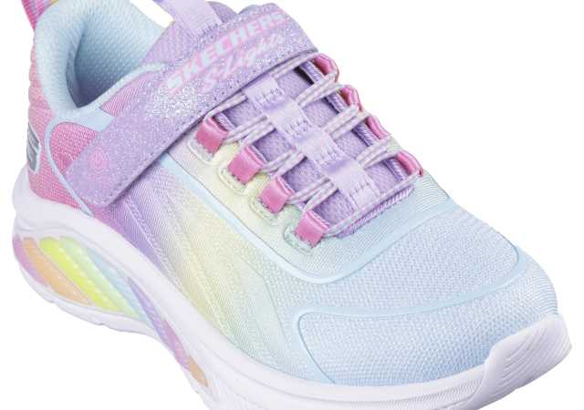 DEPORTIVO NIÑA SKECHERS CON LUCES Y VELCRO