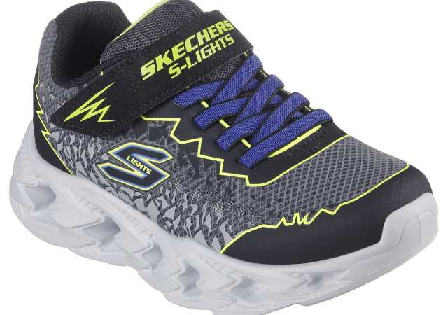 DEPORTIVO SKECHERS NIÑO CON LUCES Y VELCRO