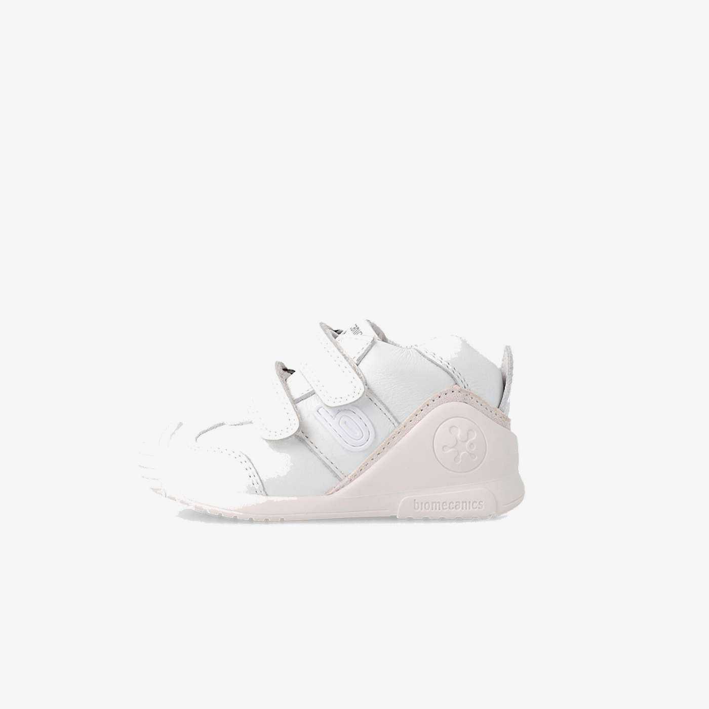 Deportiva Biomecanics primeros pasos blanco – doble velcro y puntera reforzada