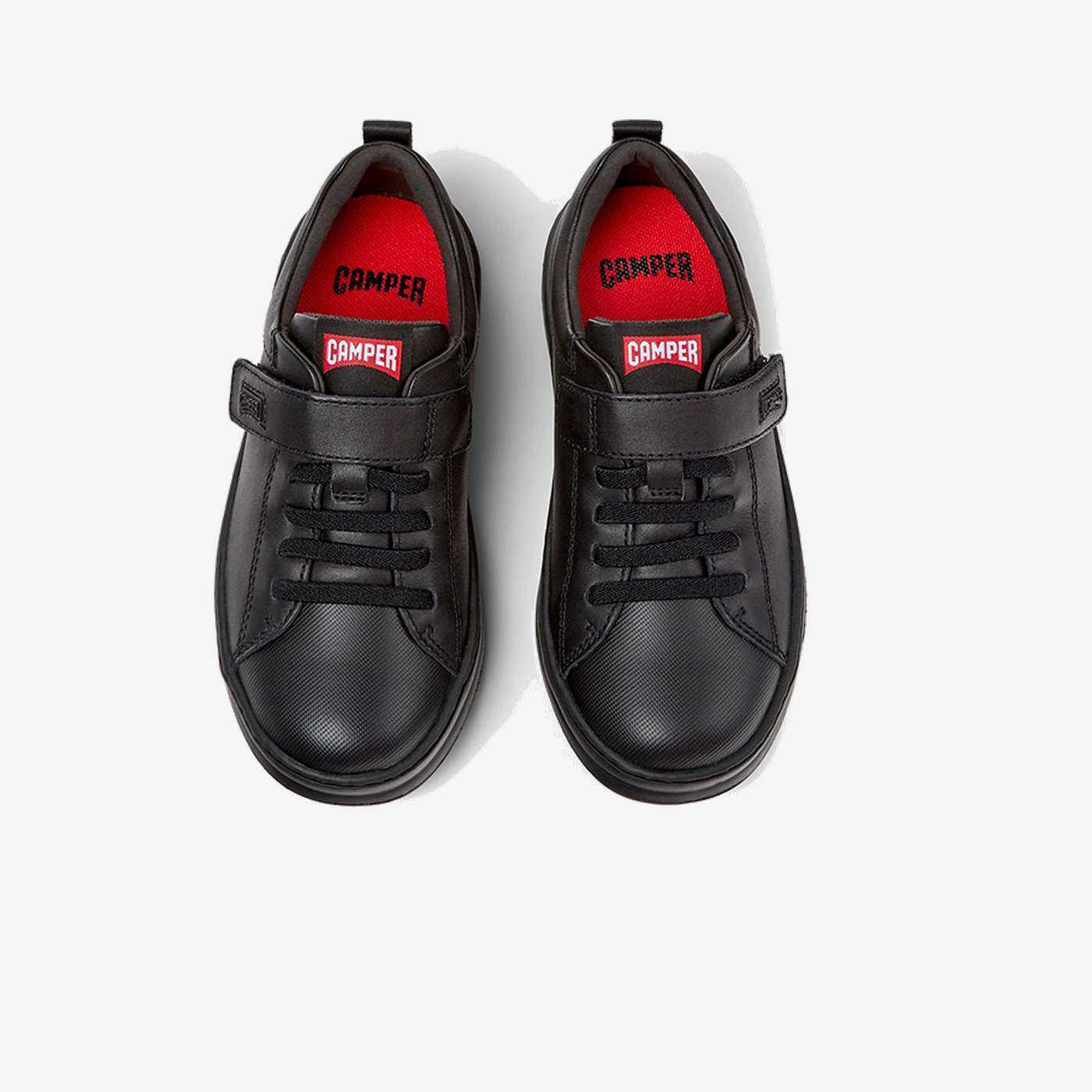 Camper zapato colegial niño con velcro