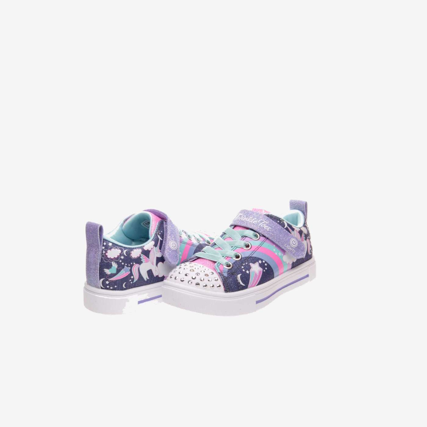 Lona con luces de niña de Skechers