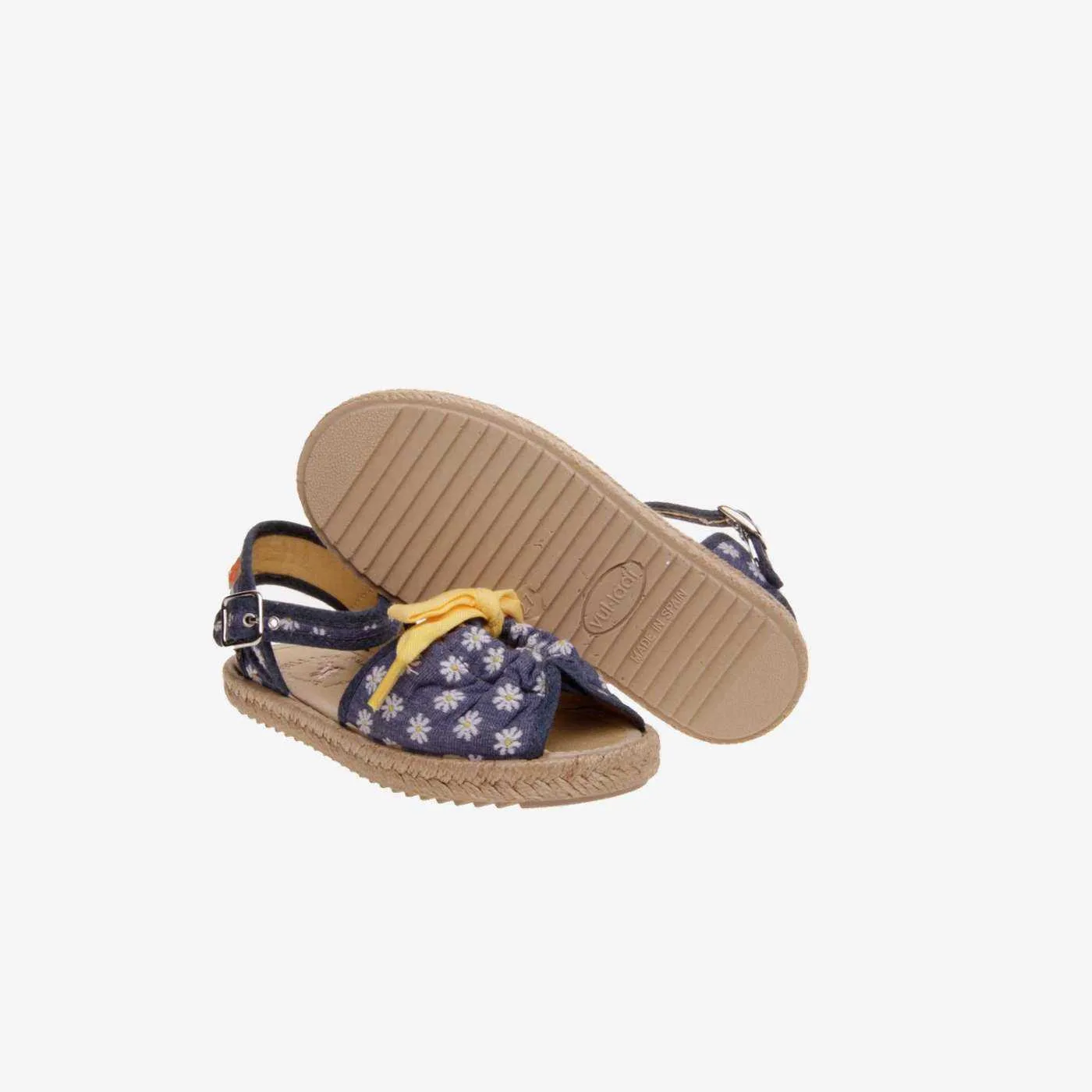 Sandalias de espato de niña con hebilla de Vul-Ladi.