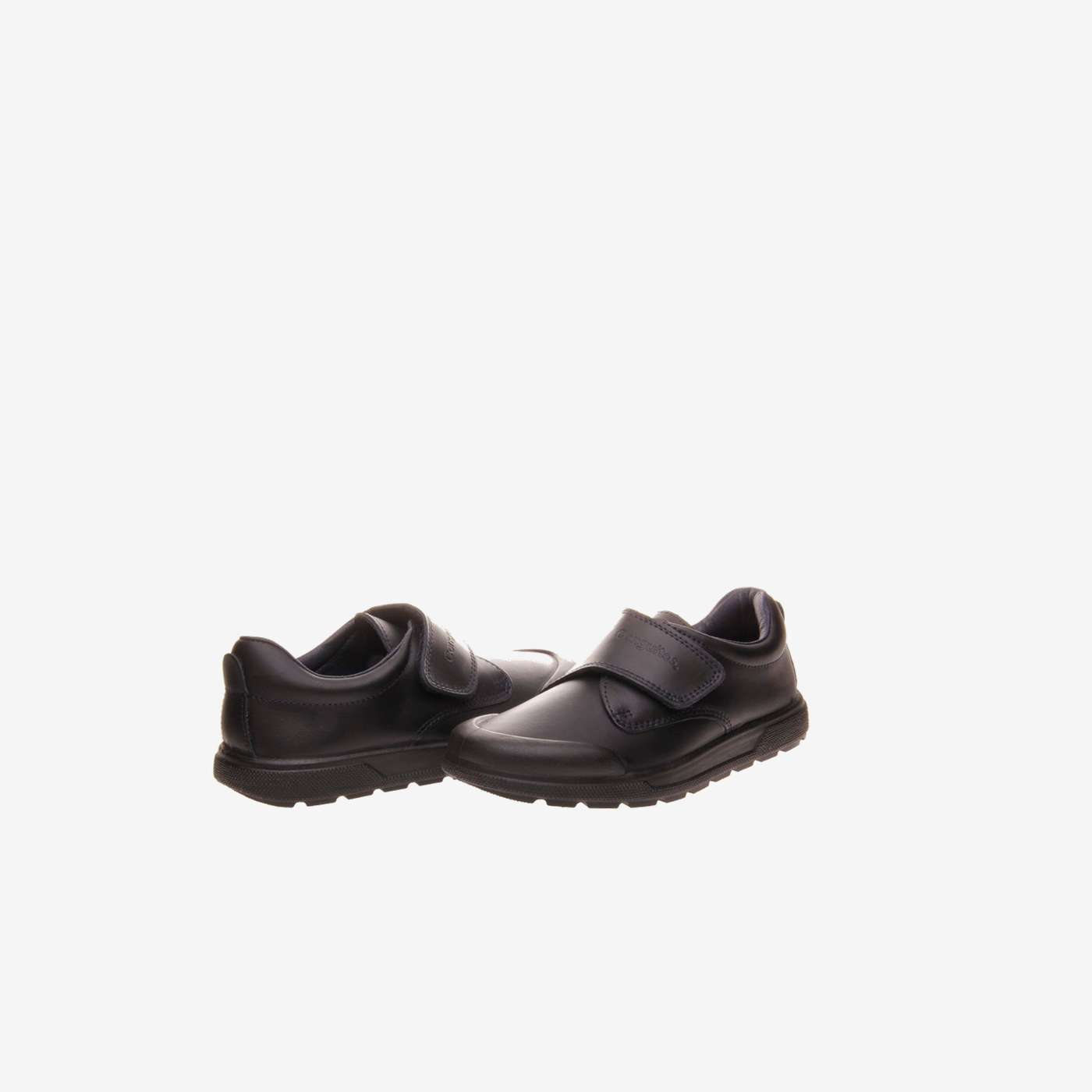 Zapato colegial Conguitos marino piel lavable Indestructibles con velcro