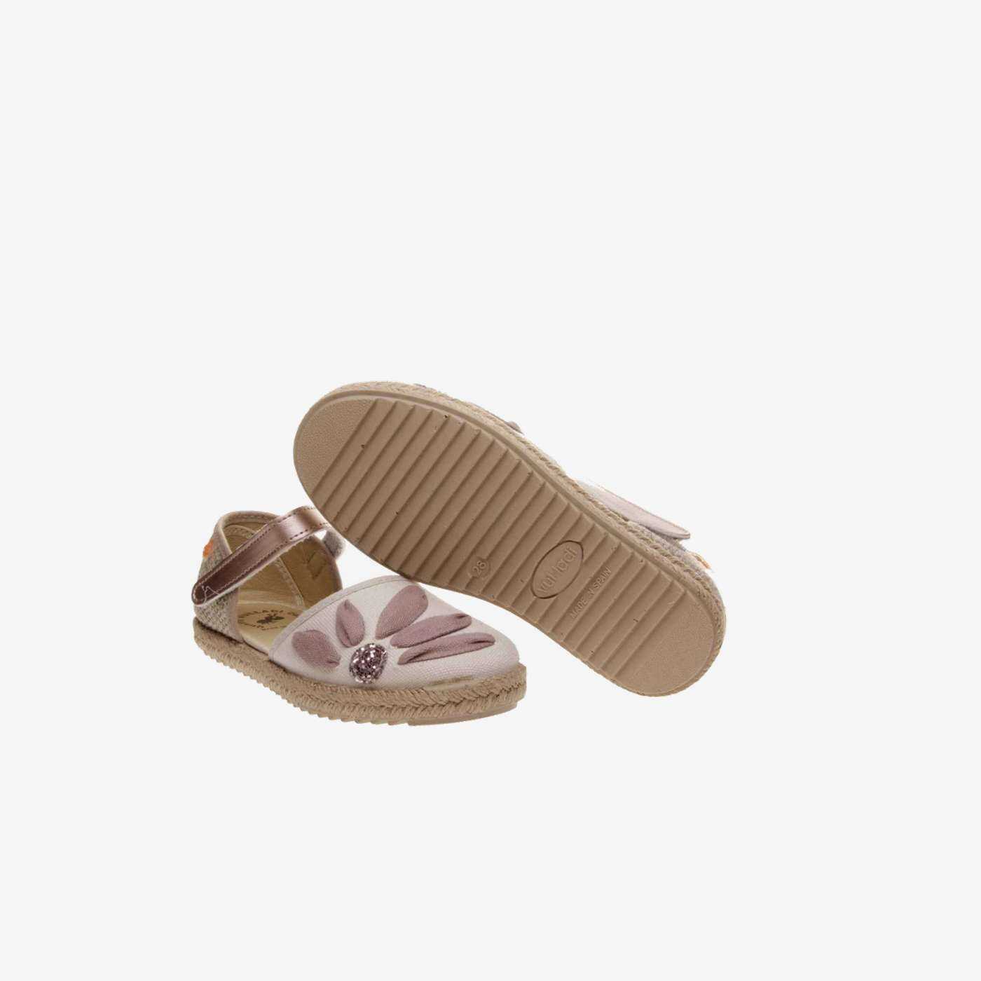 Sandalia de lona con velcro de Vul-Ladi