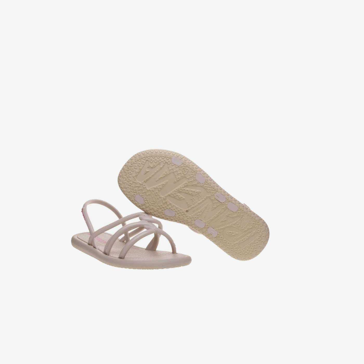 Sandalias Ipanema de niña en color beige - Liberas y flexibles.