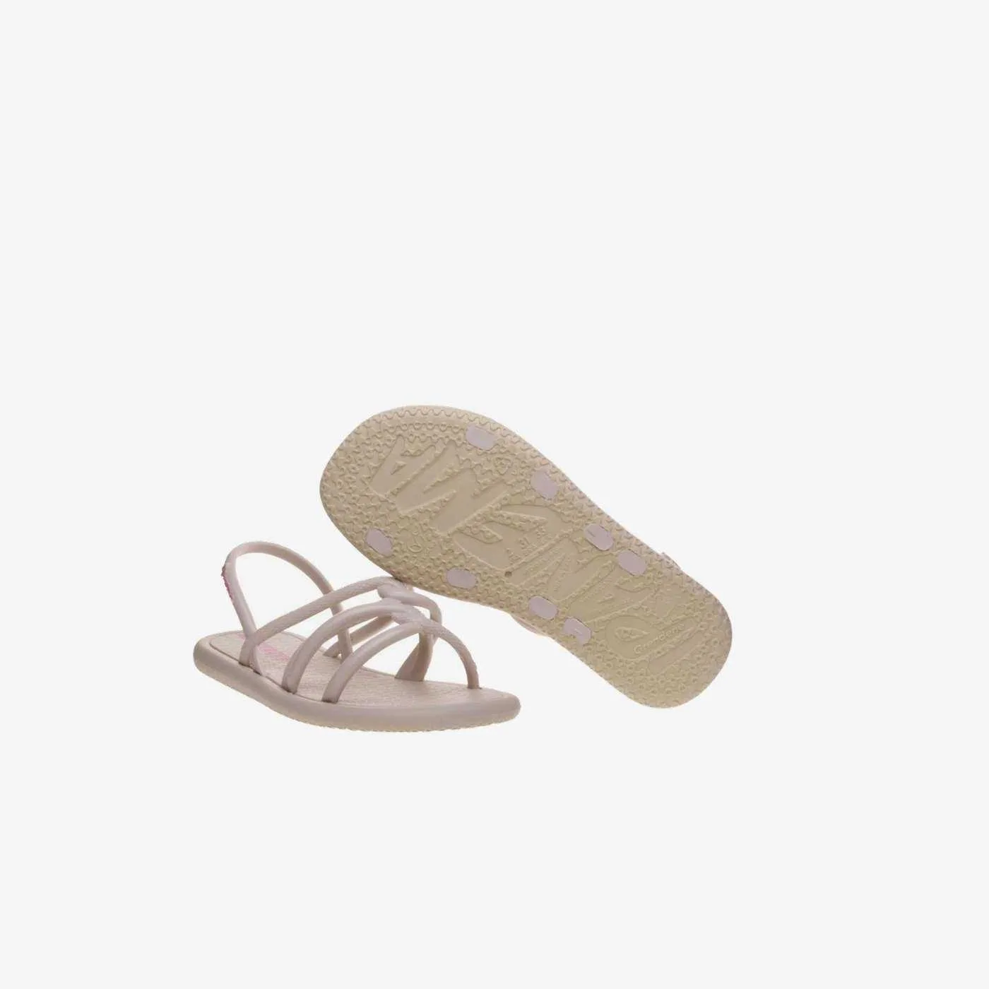 Sandalias Ipanema de niña en color beige - Liberas y flexibles.