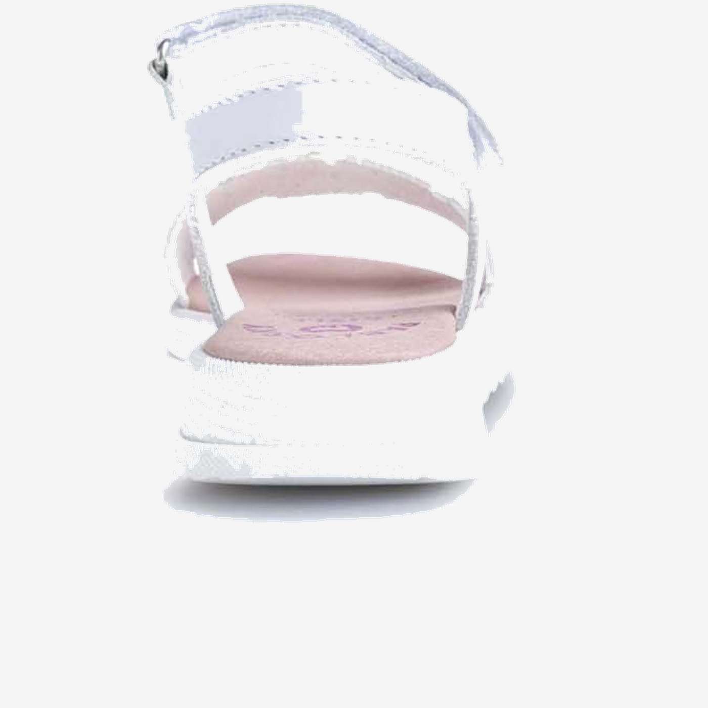 Sandalia Pablosky niña suela gruesa con velcro y tira metalizada estilo minecraft