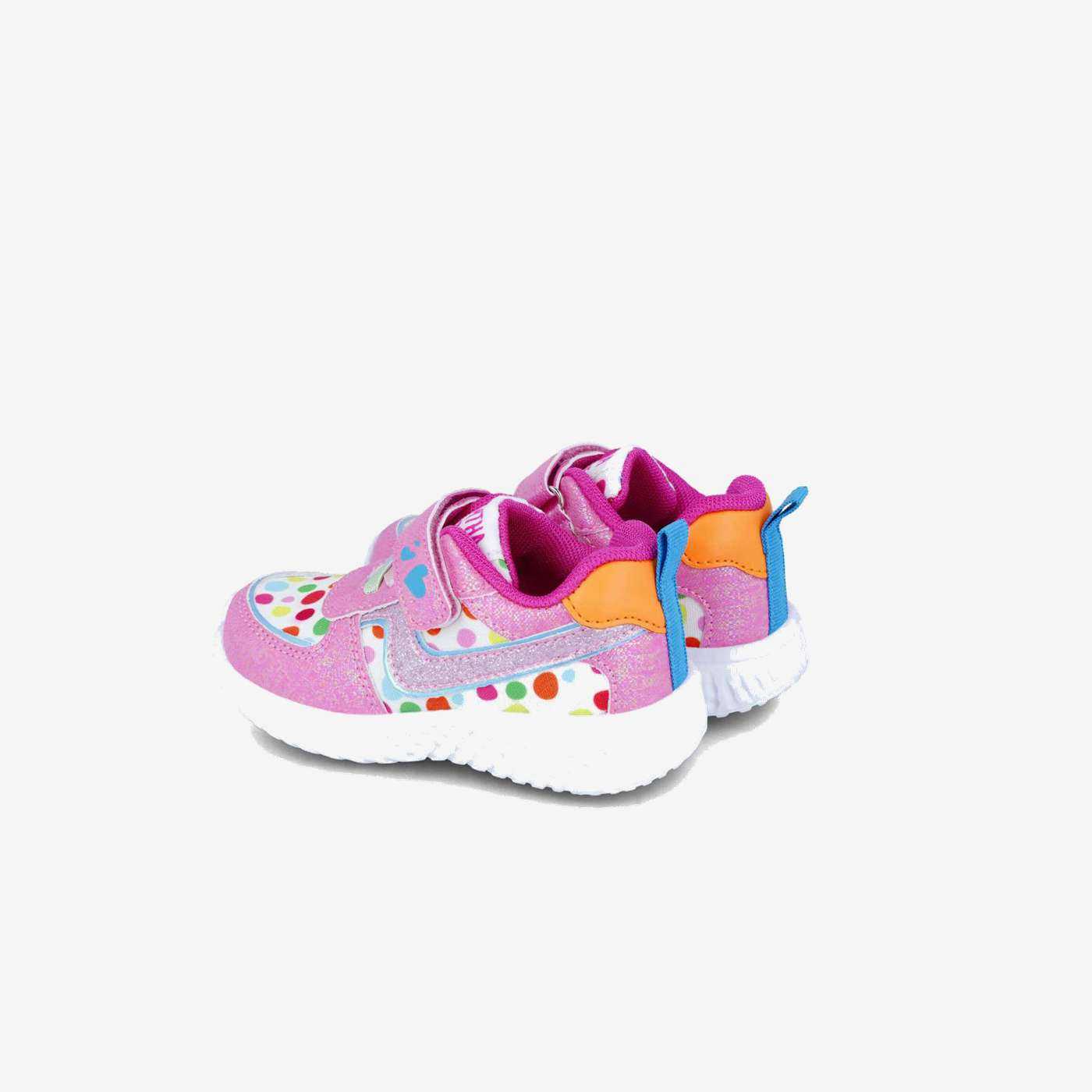 Deportivos de niña Agatha con velcro en color Rosa