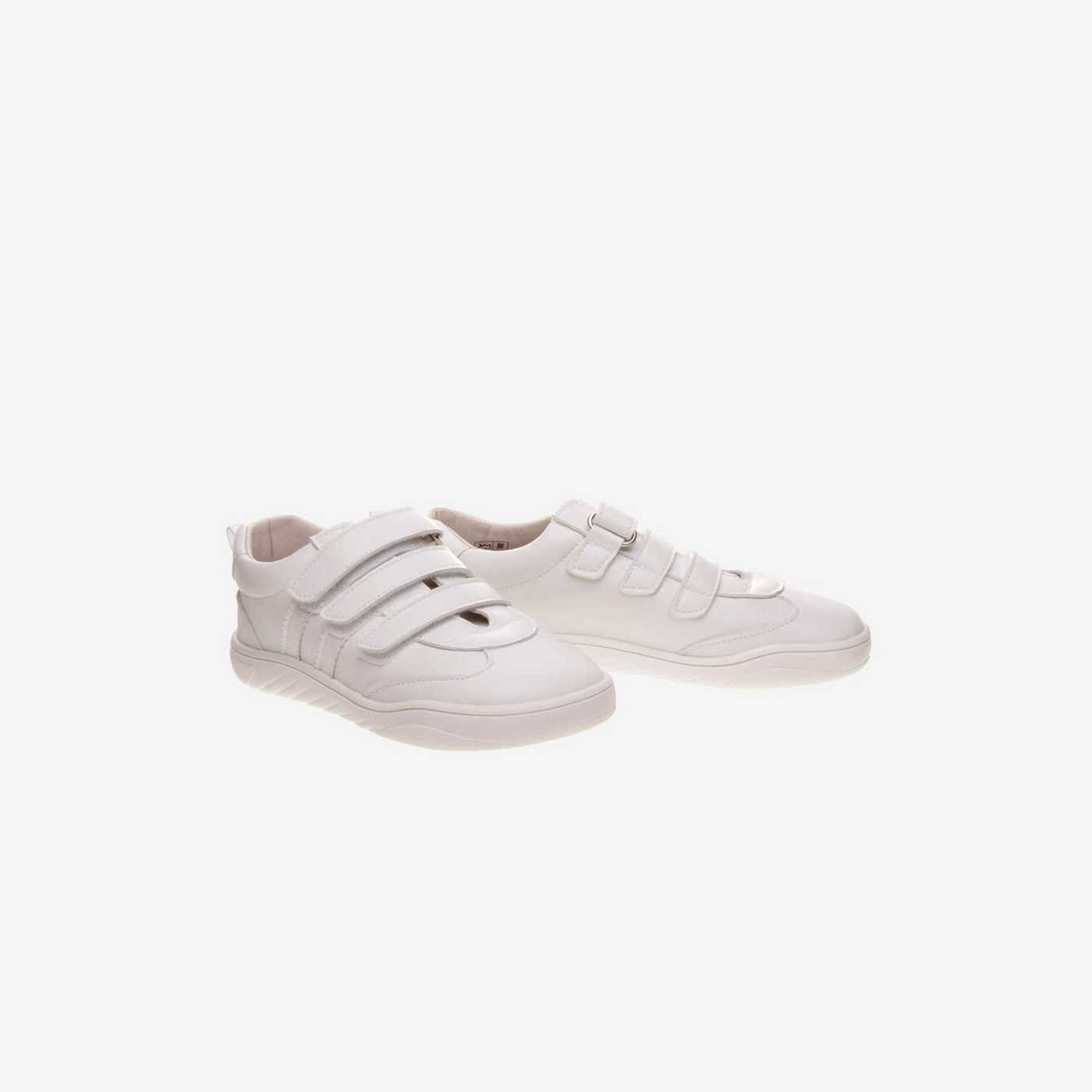 Piruflex deportivo blanco | Escolar cómodo y respetuoso