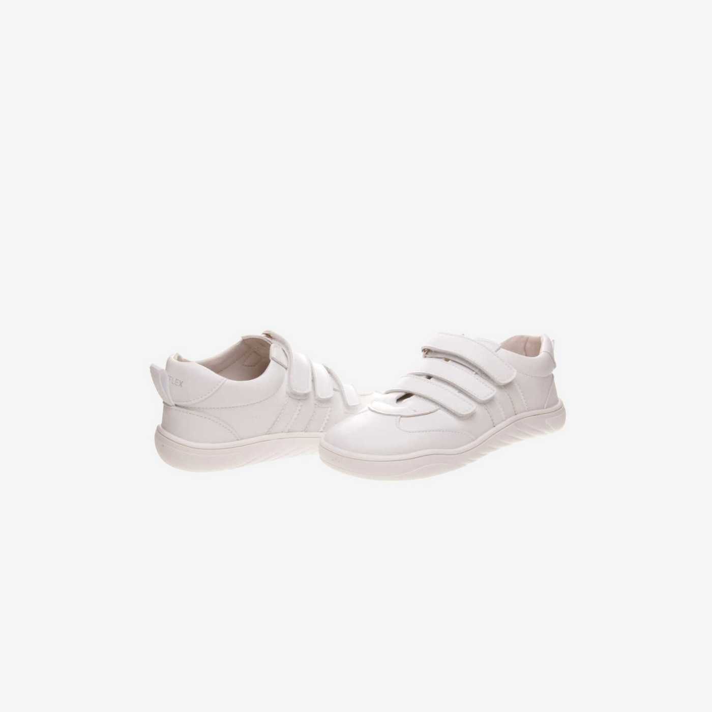 Piruflex deportivo blanco | Escolar cómodo y respetuoso