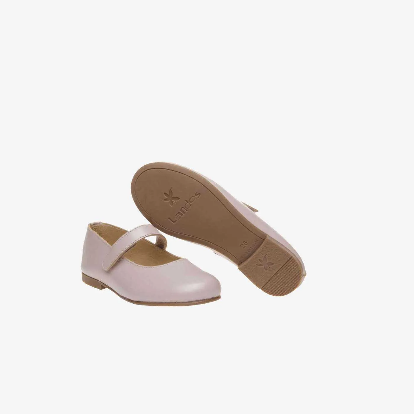 Mercedes fino de niña en rosa con velcro