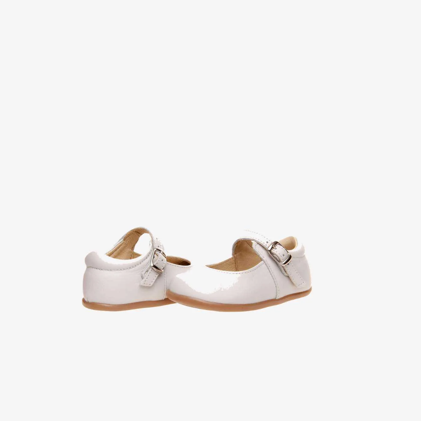 NENS merceditas respetuosas niña | Beige con hebilla y suela flexible