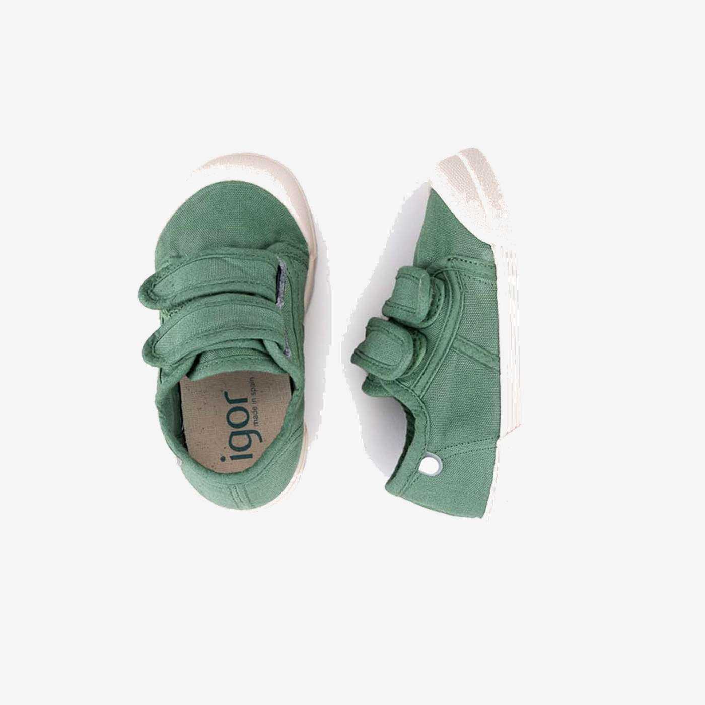 Lona Barefoot Respetuosa para Niños en color Verde – Marca Igor