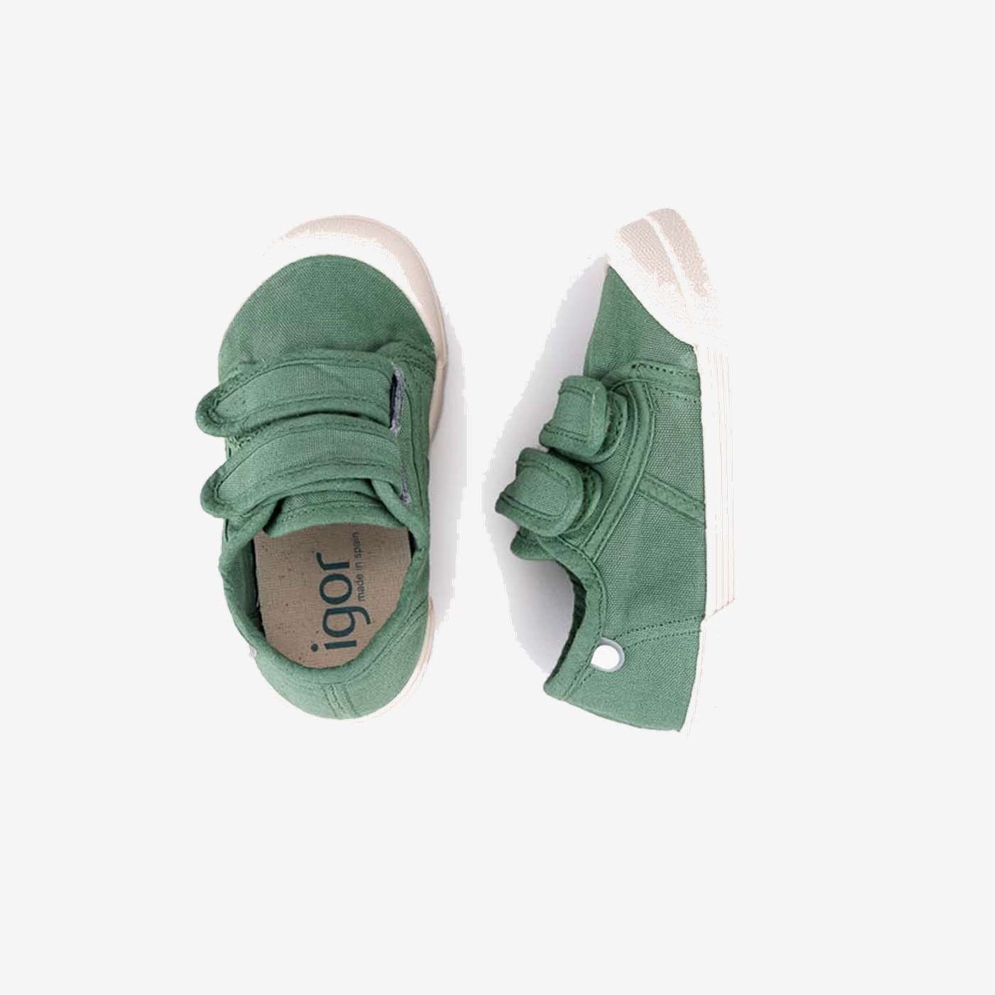 Lona Barefoot Respetuosa para Niños en color Verde – Marca Igor