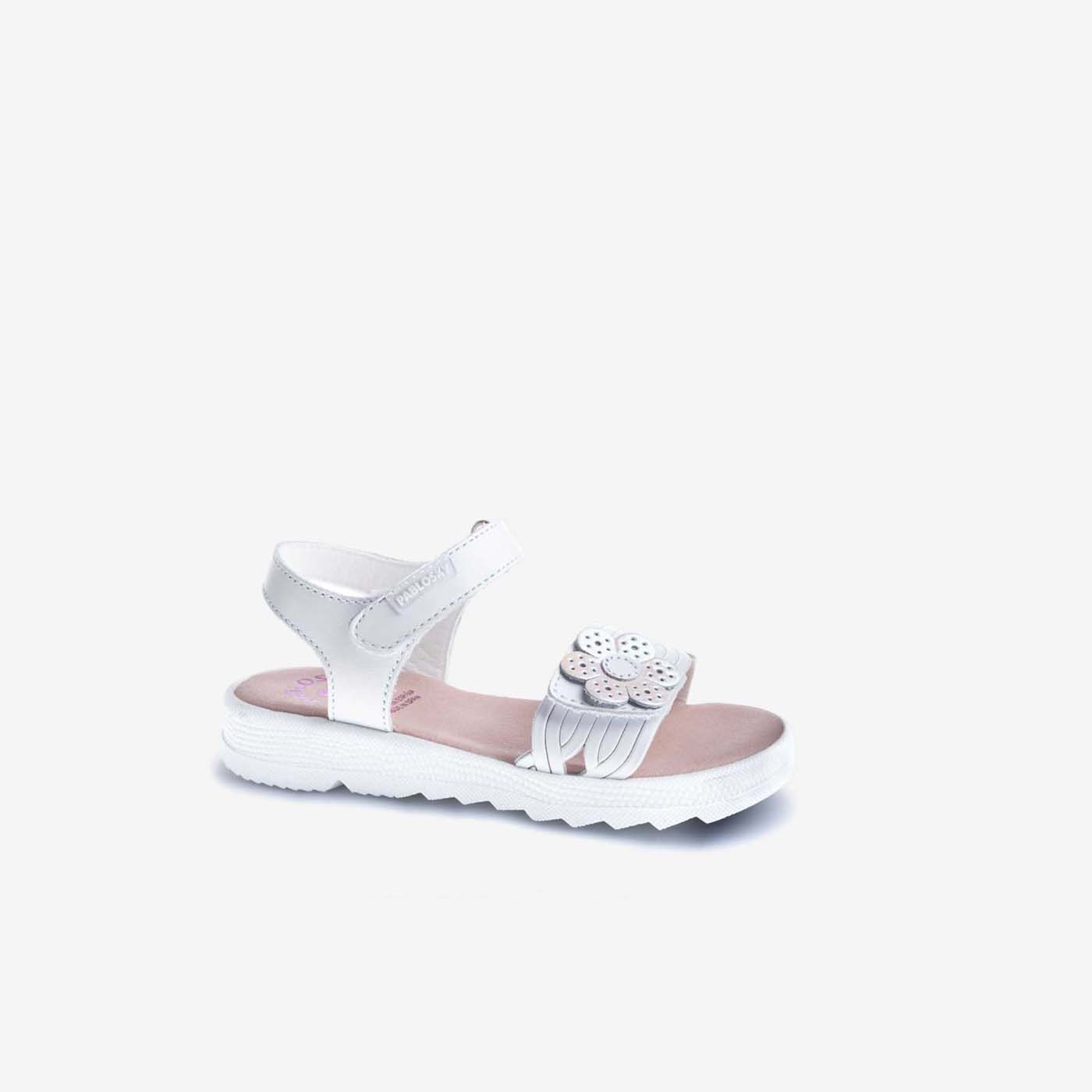 Sandalias de niña Pablosky con velcro en la pala y estilo