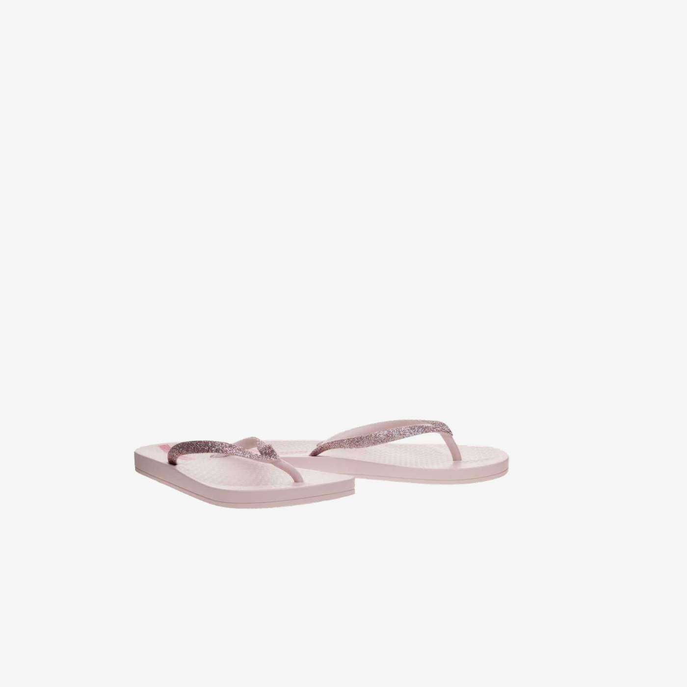 Sandalia Ipanema de niña en color rosa con glitter