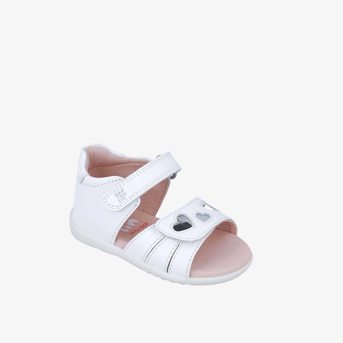 Sandalias Preandantes Garvalín para Niña con velcro delantero tambien.