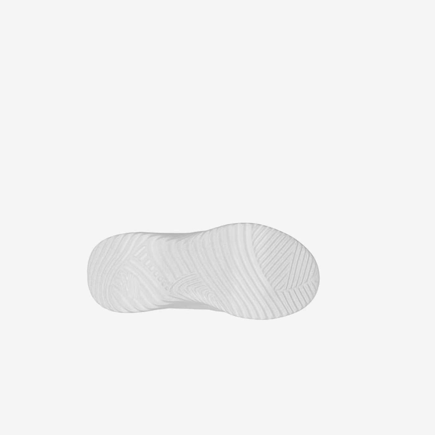 Zapatillas Skechers Blanco Unisex Lavables Velcro Colegial