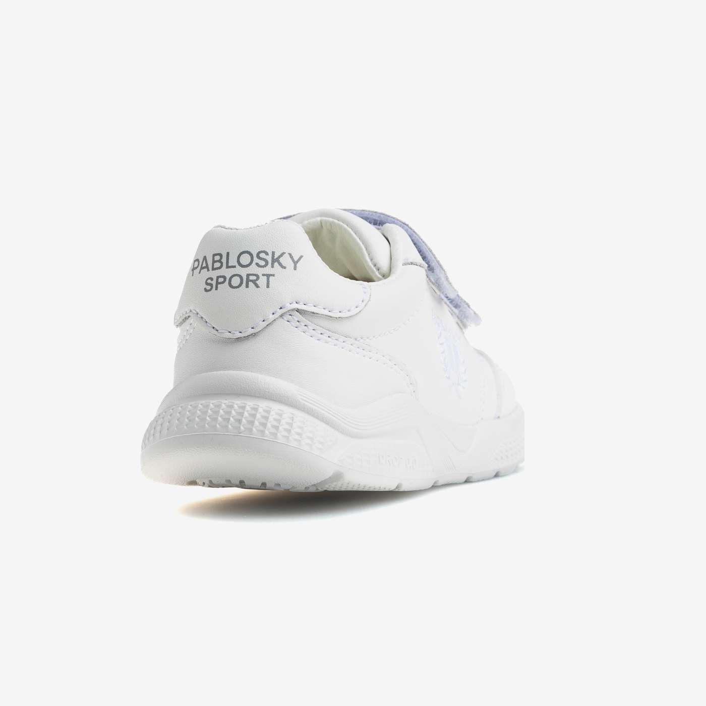 Deportivo colegial barefoot Pablosky blanco (unisex)