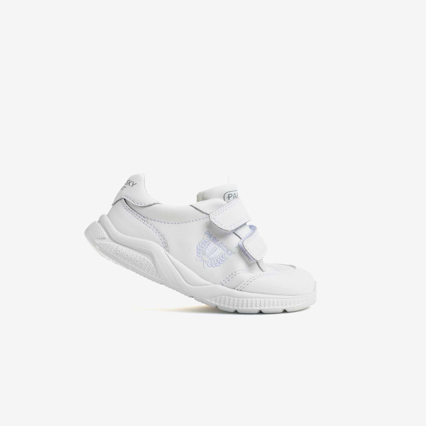 Deportivo colegial barefoot Pablosky blanco (unisex)