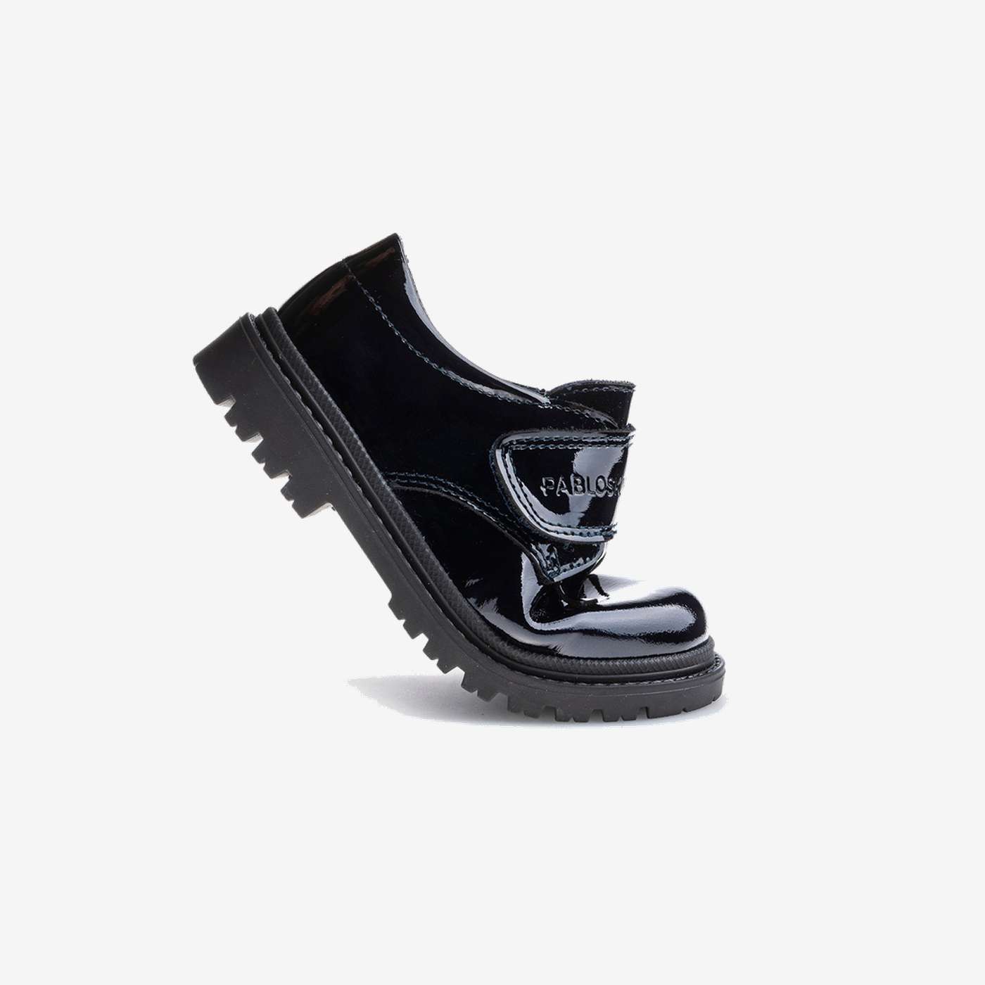 Zapato colegial niña charol marino Pablosky