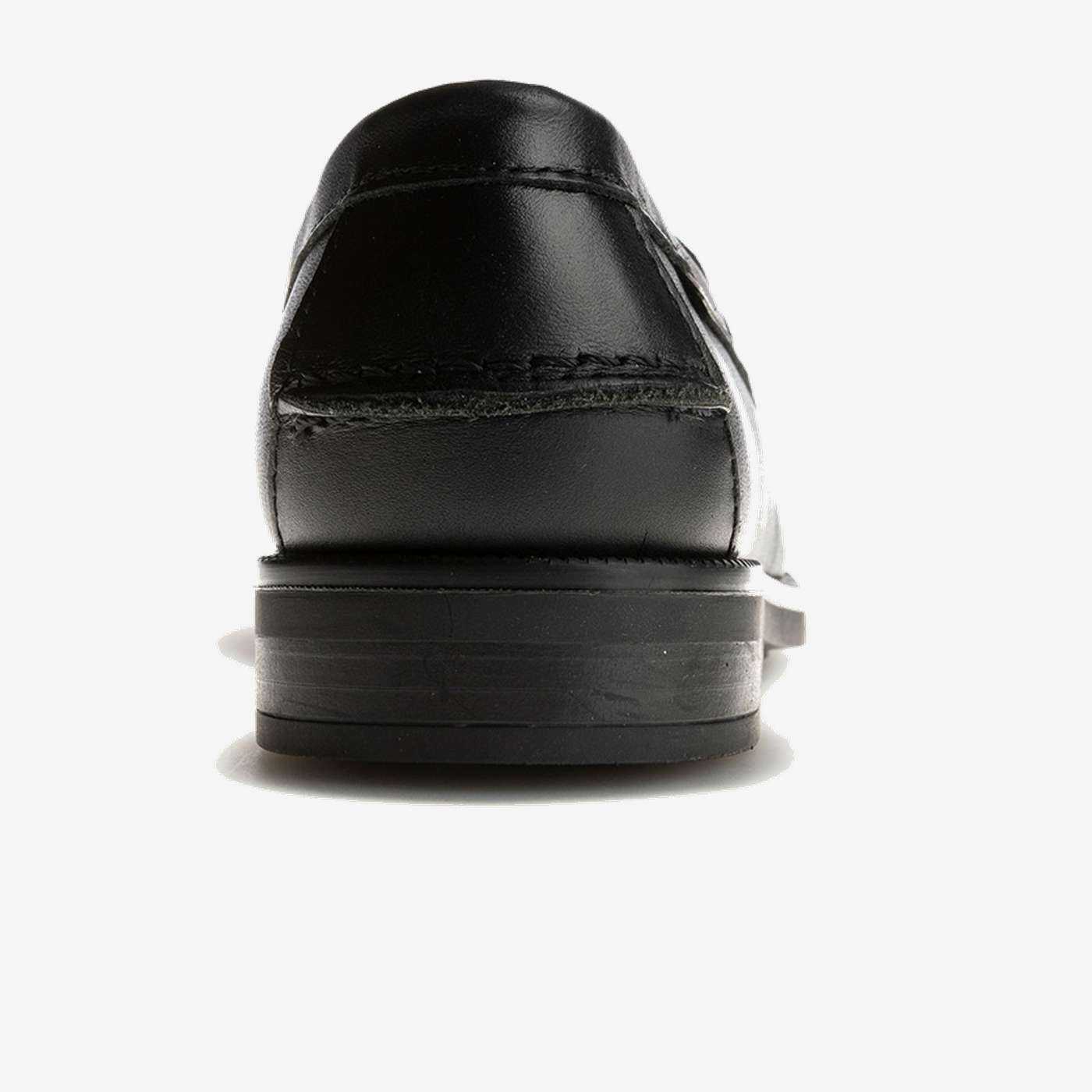 Zapato colegial Pablosky mocasín unisex negro de piel