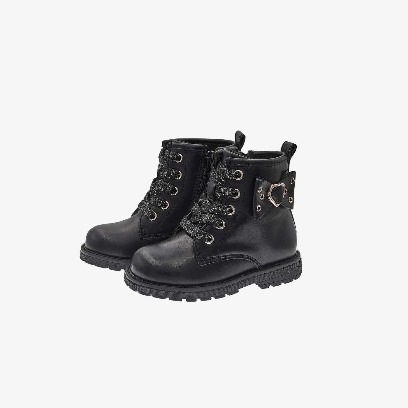 Bota niña Chicco negra tipo Martens | Comodidad y estilo para cada aventura