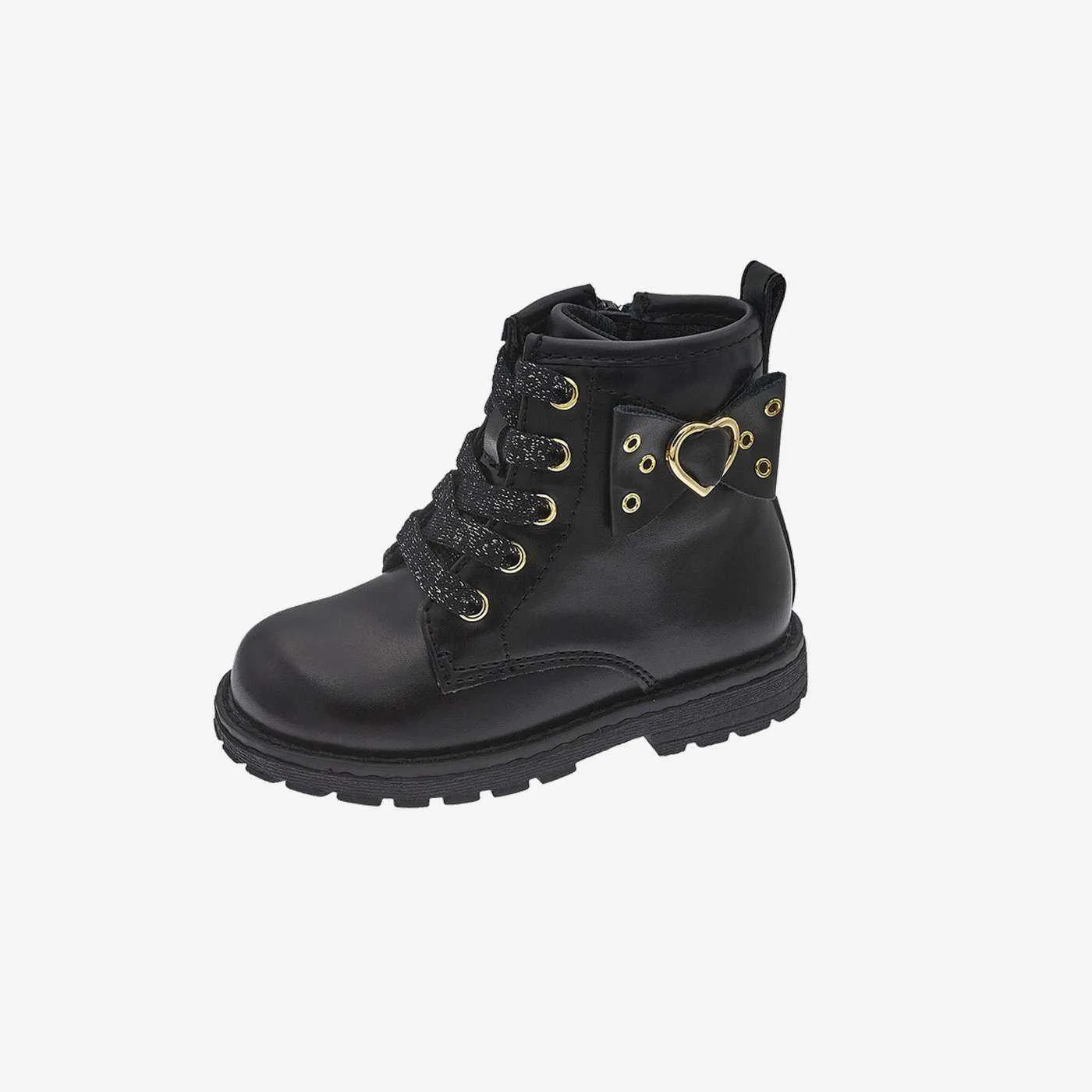Bota niña Chicco negra tipo Martens | Comodidad y estilo para cada aventura