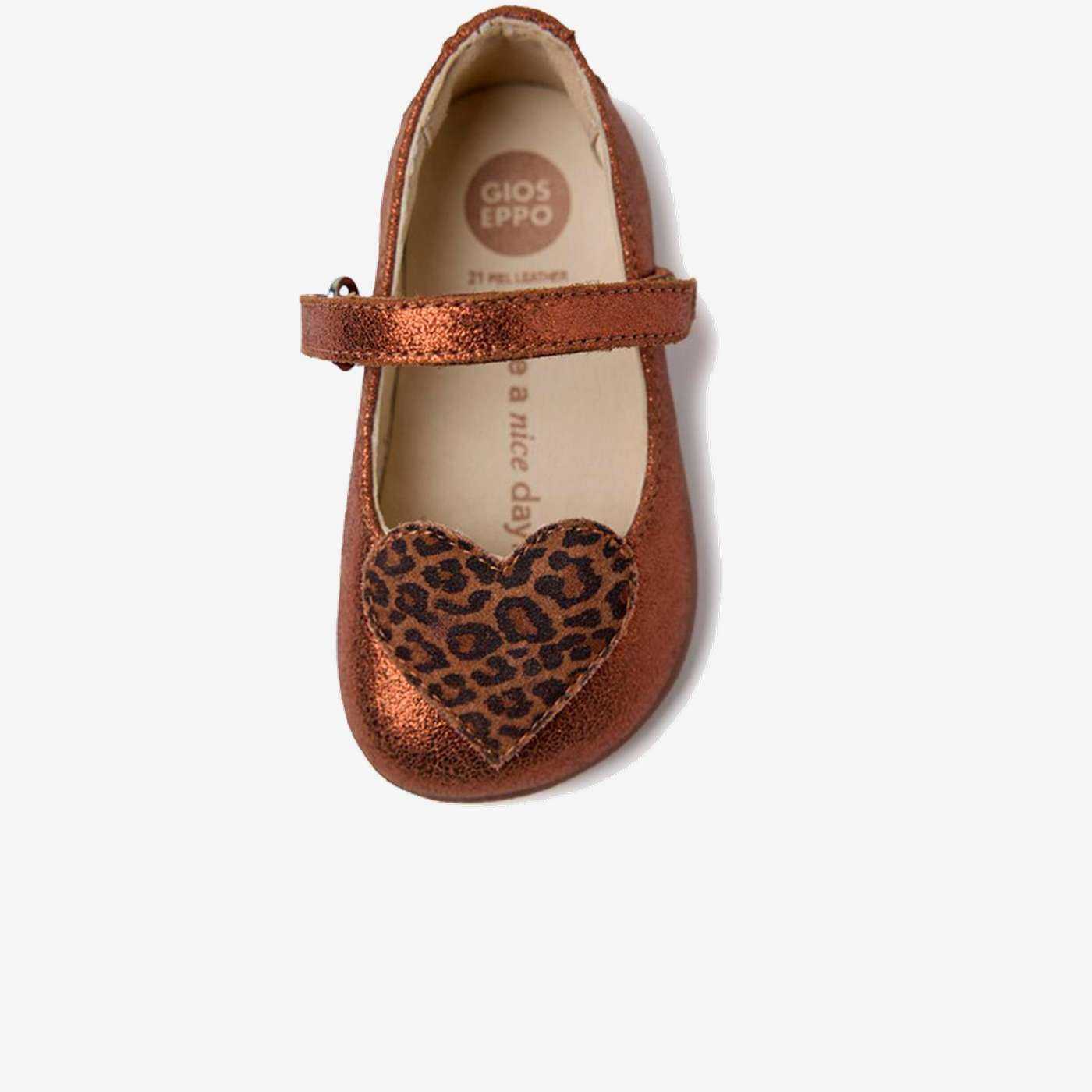 Mercedita Gioseppo niña animal print y corazón | Elegancia con chispa siempre