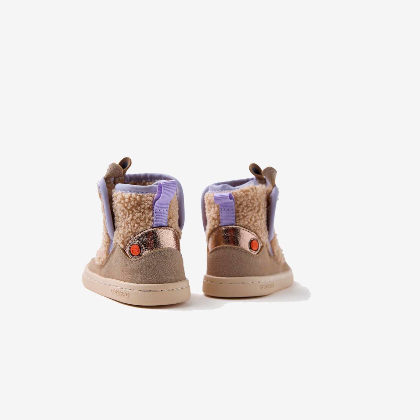 Gioseppo botita niño camel diseño de muñeco | Calidez y diversión en cada paso