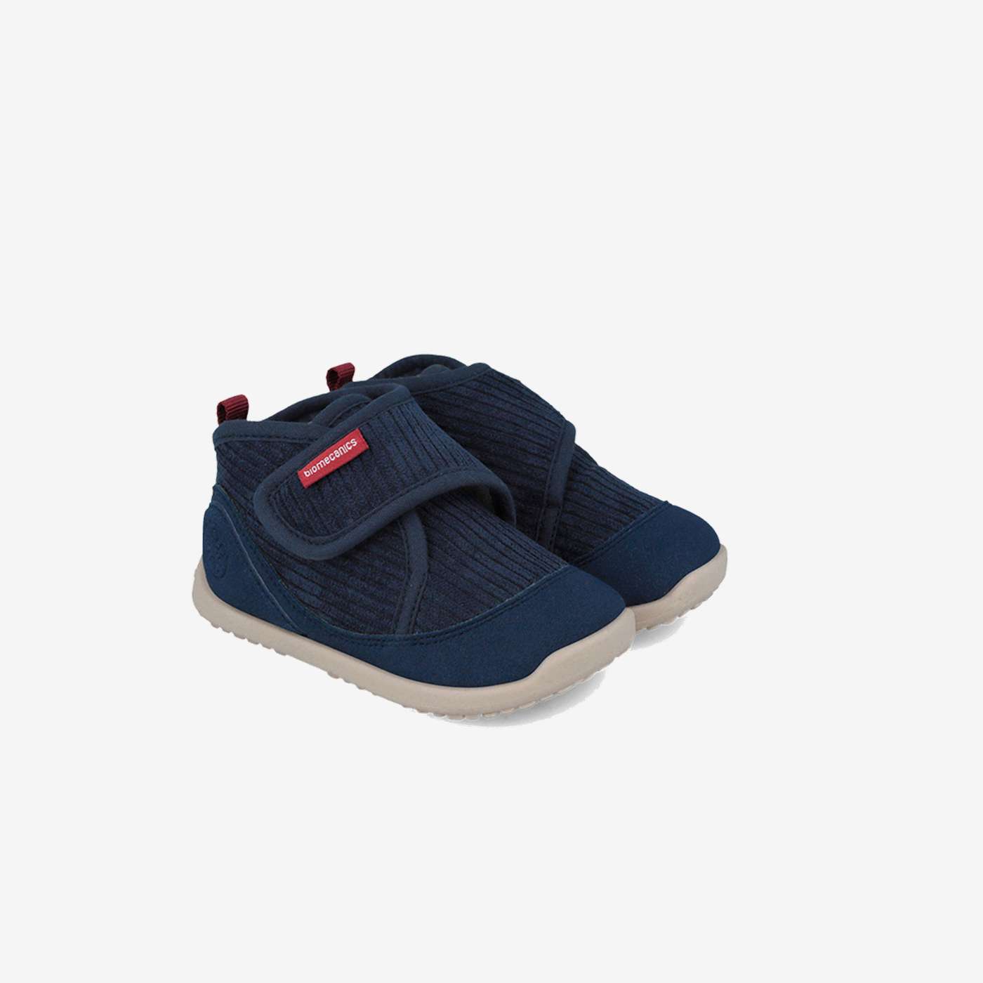 Zapatilla casa Biomecanics azul niño | Cálida, ligera y con velcro