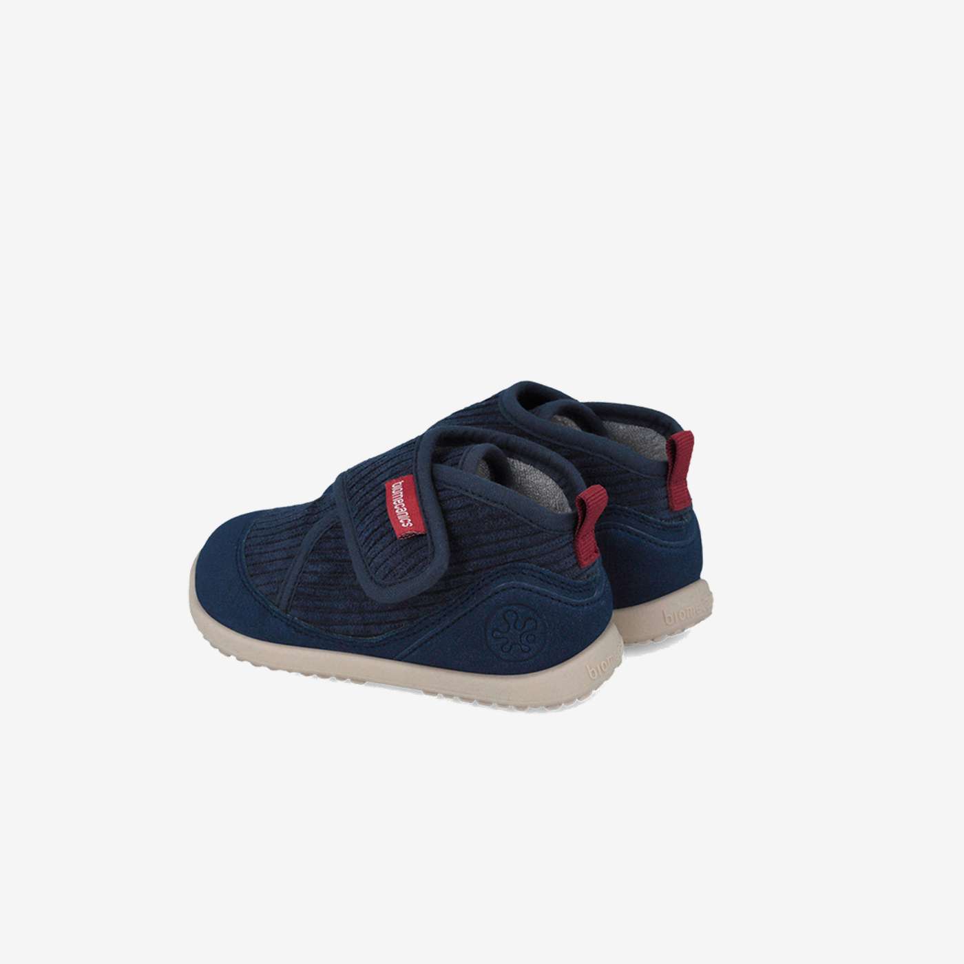 Zapatilla casa Biomecanics azul niño | Cálida, ligera y con velcro