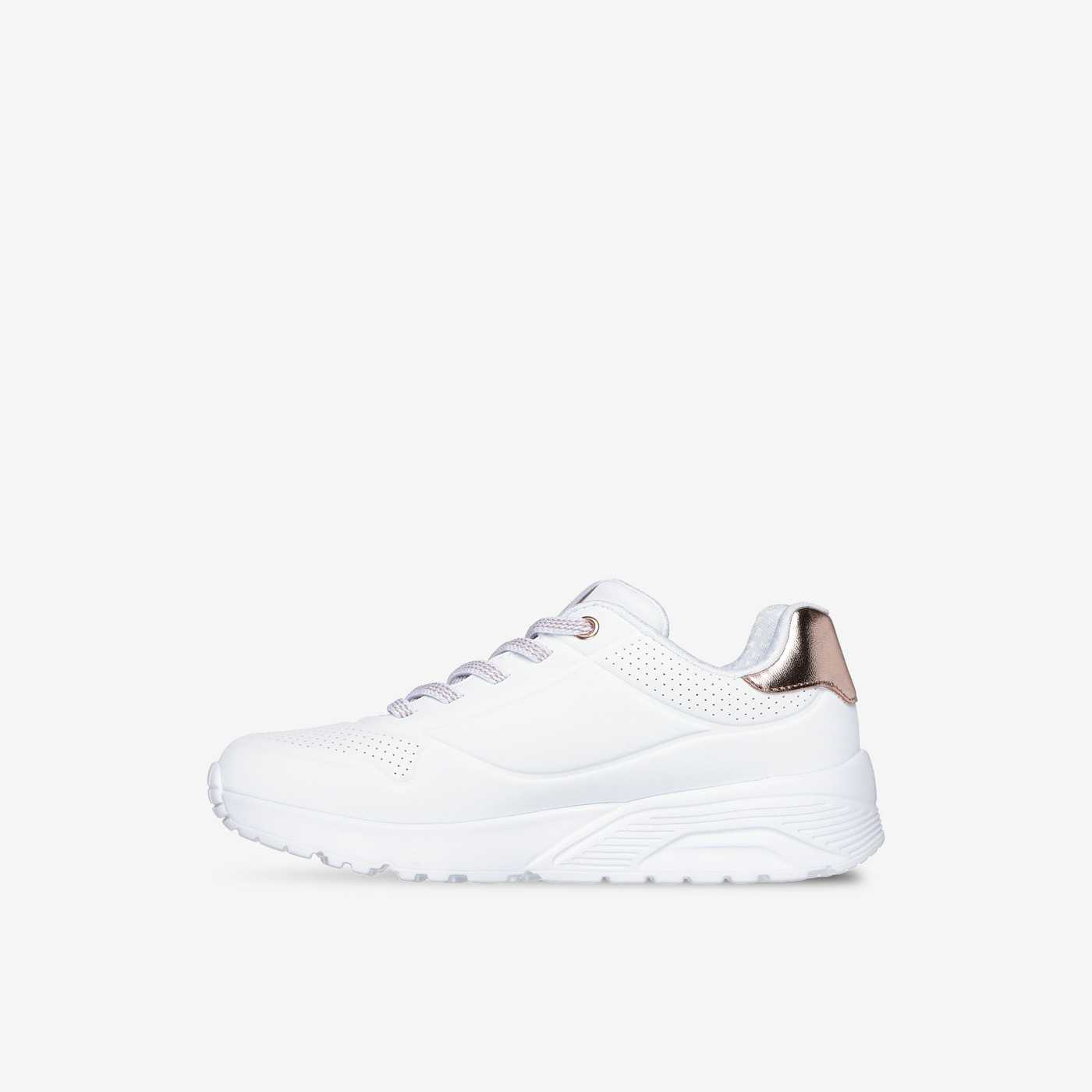 Skechers blancas corazones lavables y sin cordones