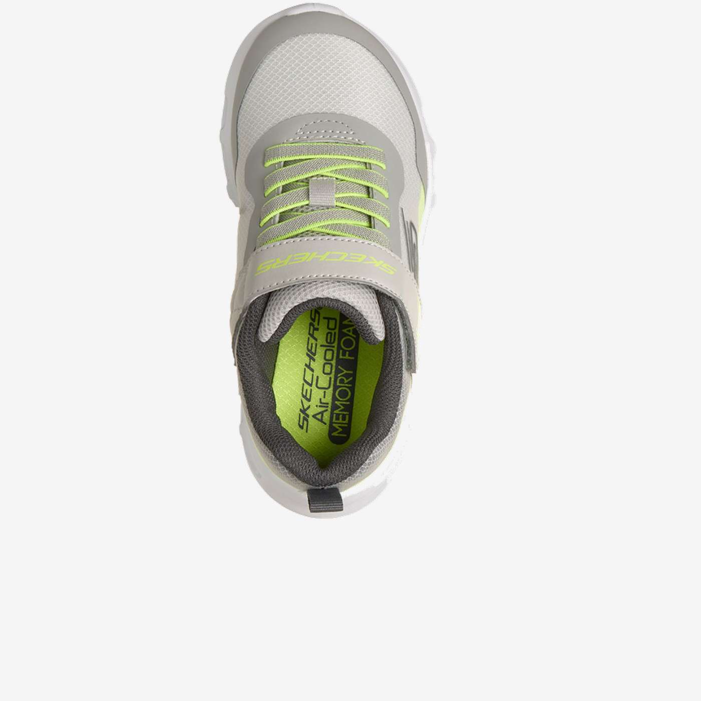 Zapatillas deportivas de Skechers Gris con Velcro para niños