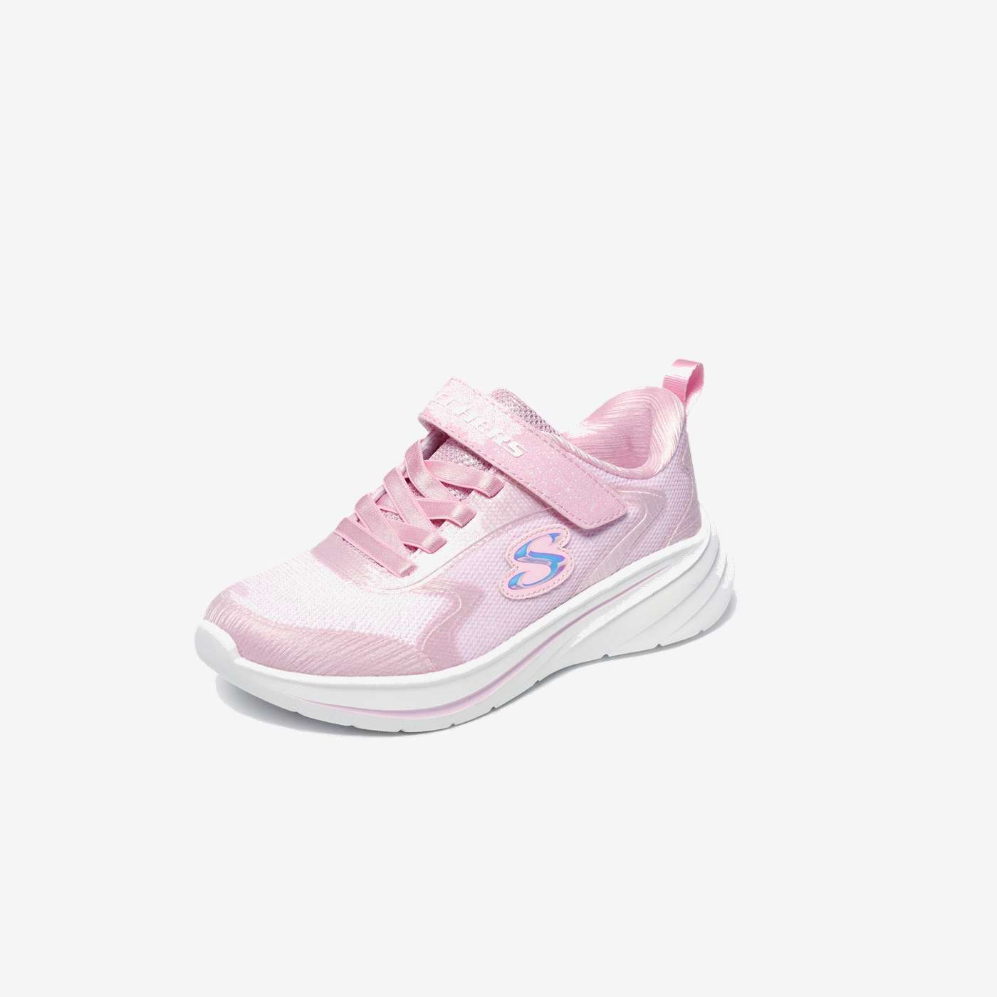 Zapatillas Skechers en rosa con brillos para niña – Comodidad y estilo para el día a día