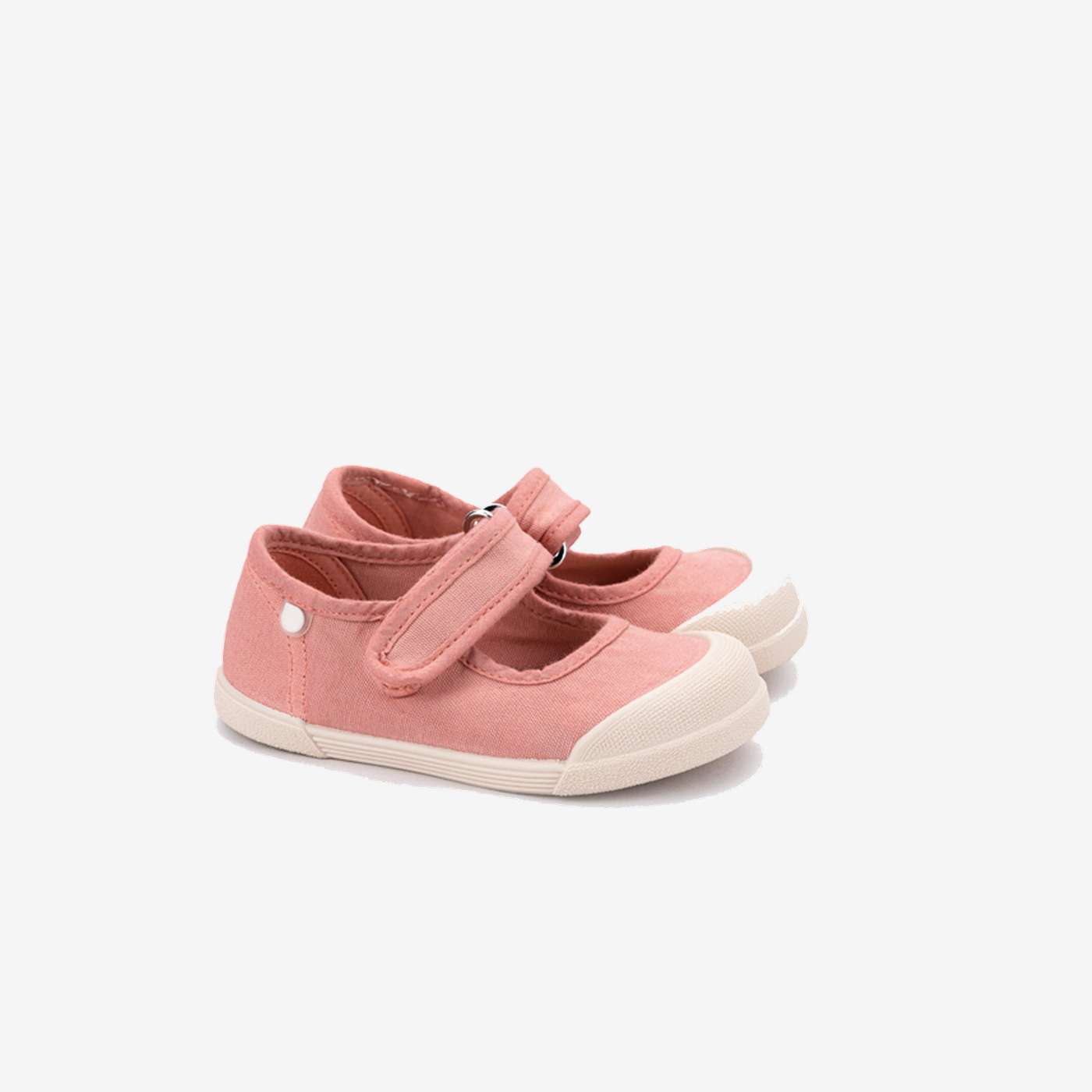 Merceditas Barefoot de Lona Respetuosa para Niñas – Marca Igor en color Rosa