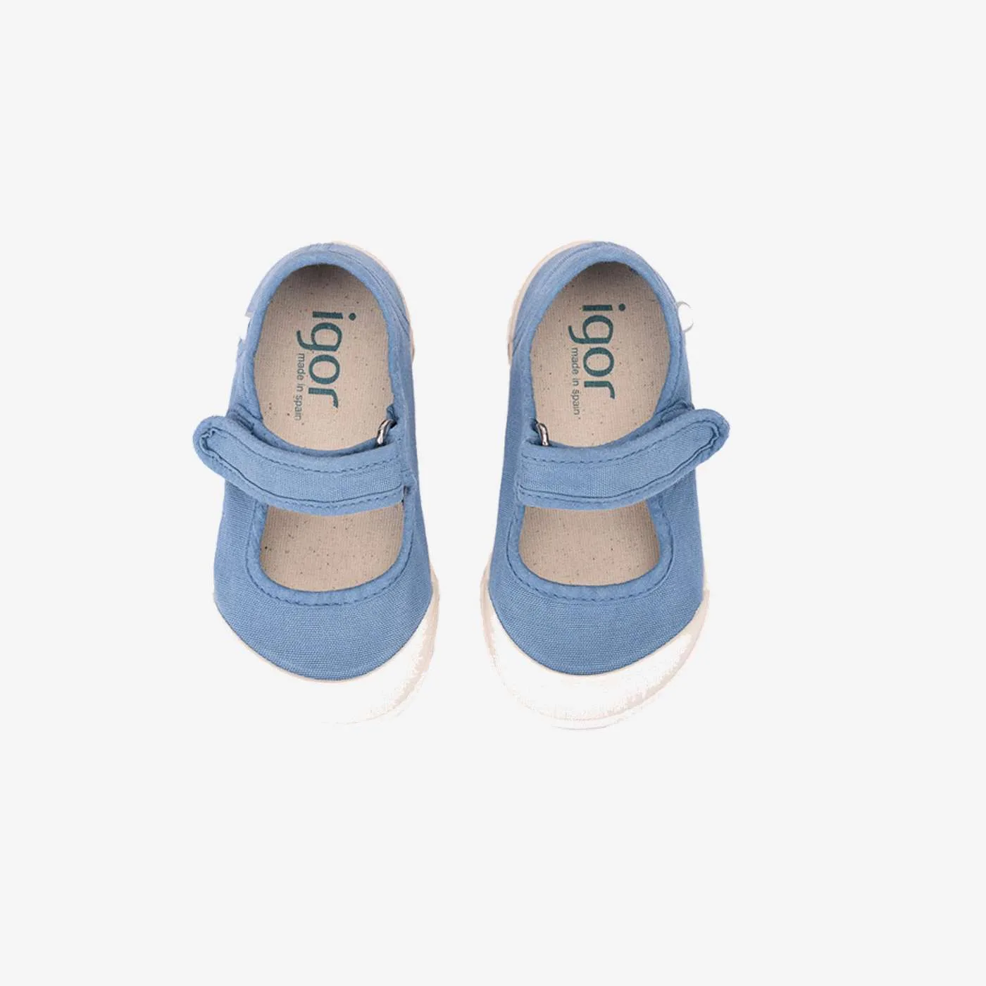 Merceditas Barefoot de Lona Respetuosa para Niñas – Marca Igor