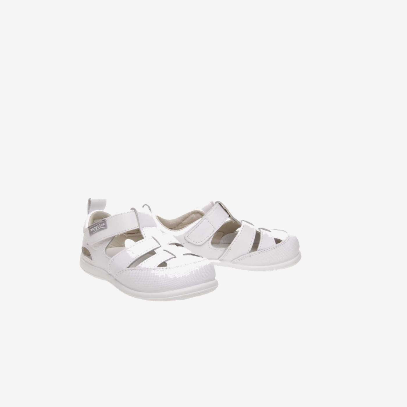 Sandalia Respetuosa unisex Zapyflex en color Blanco