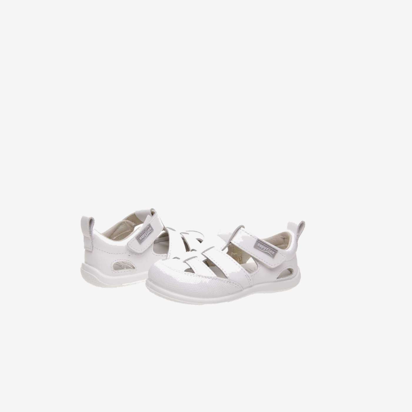 Sandalia Respetuosa unisex Zapyflex en color Blanco