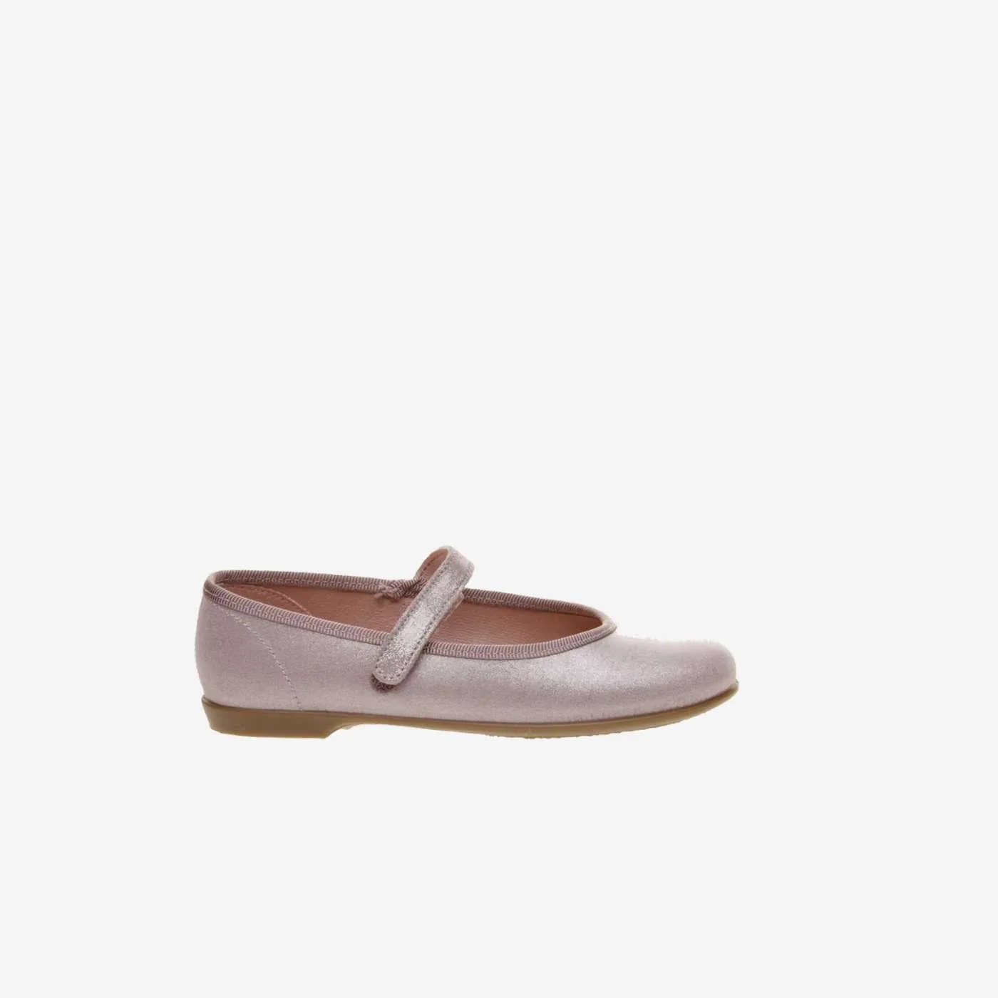 Merceditas de vertir en color rosa con velcro - Elegantes y muy flexibles.