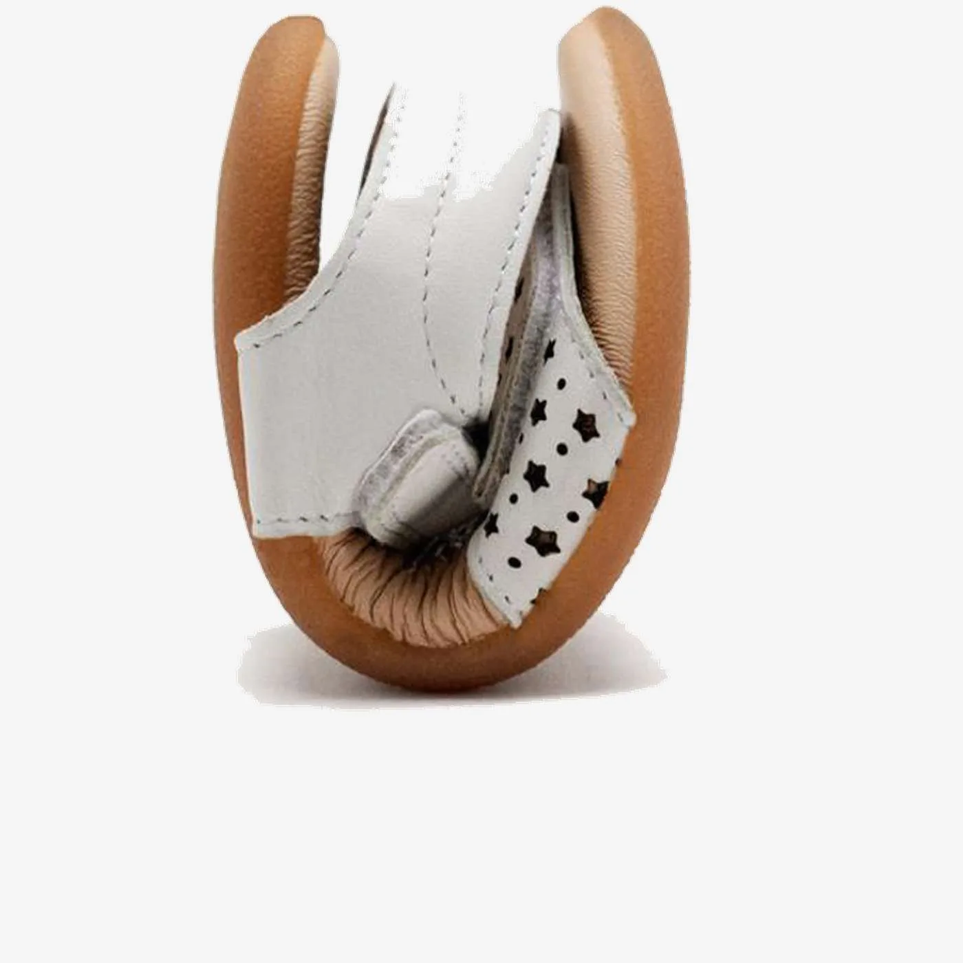 Sandalia barefoot en color blanco de Gioseppo - Doble velcro - Ajuste y Flexibilidad