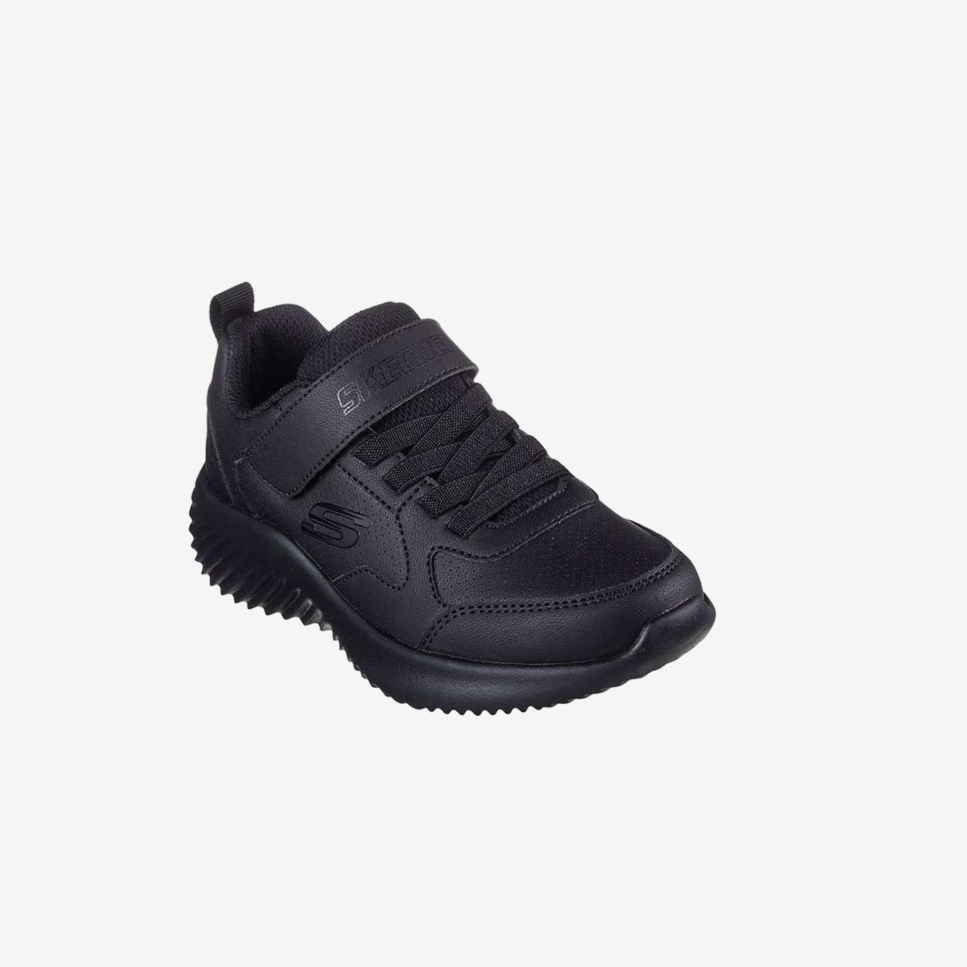 Skechers negro unisex para uniforme, lavables y con velcro.