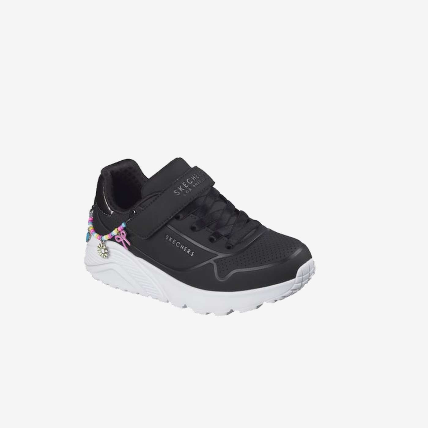 Zapatillas Skechers Negras niña detalle pulsera