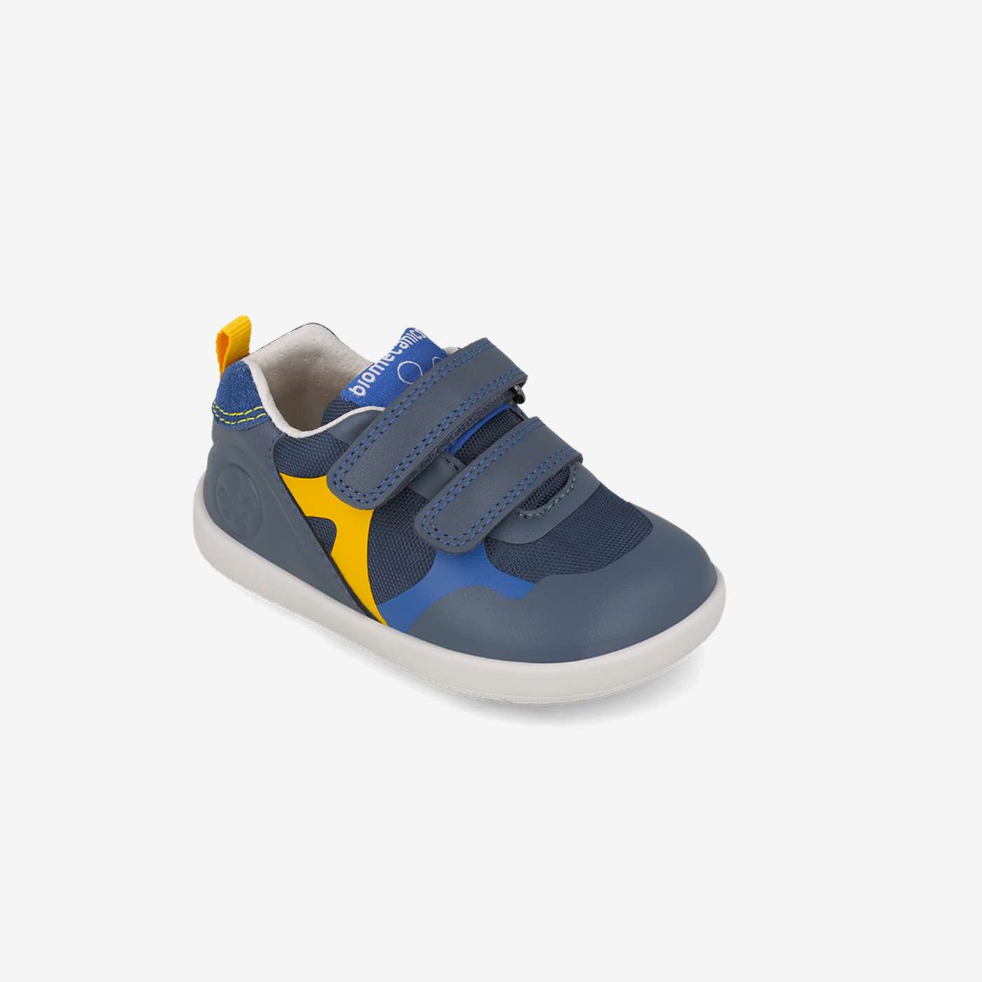 Deportivos wider Biomecanics azul marino con velcro y puntera reforzada