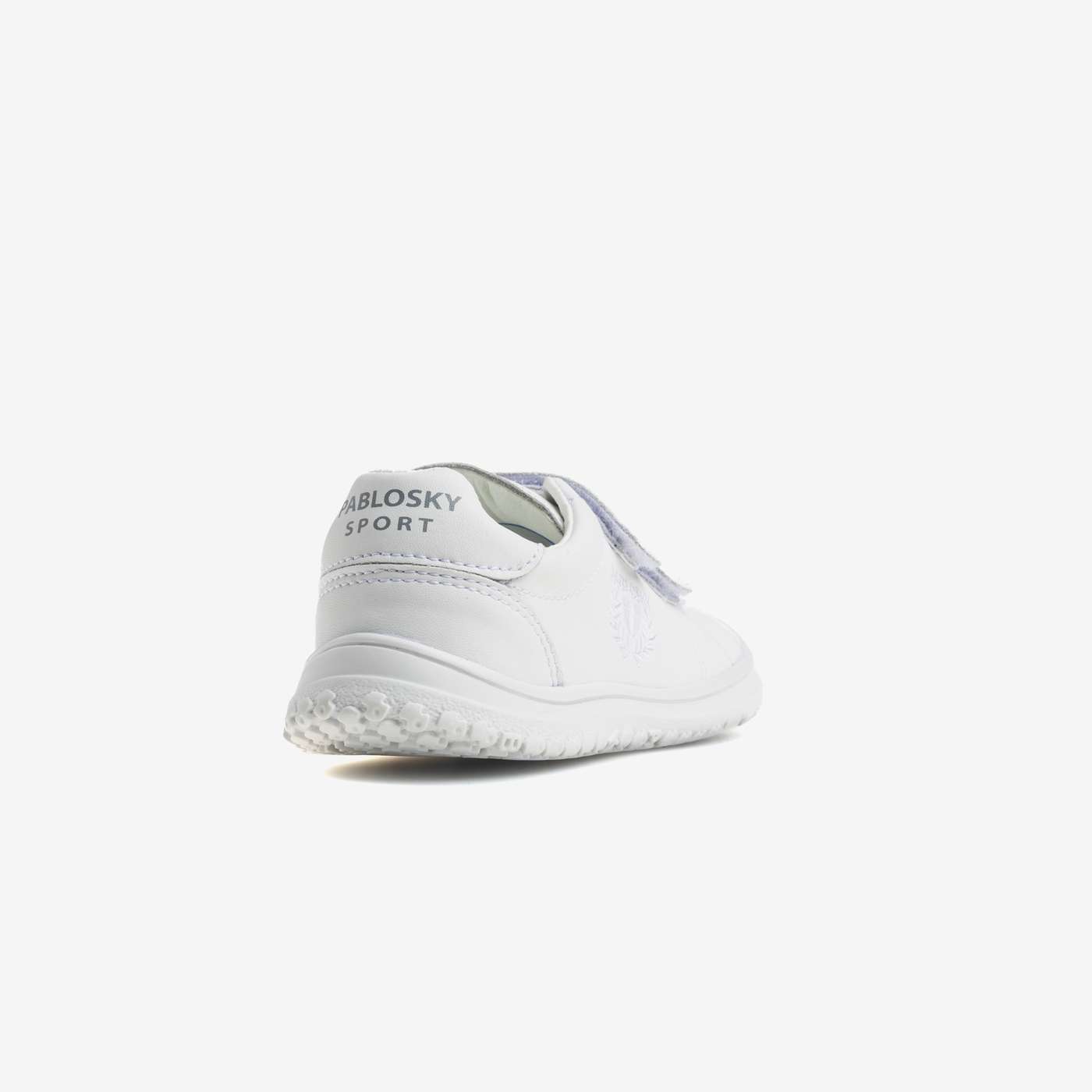Zapatillas Pablosky blancas barefoot con puntera reforzada