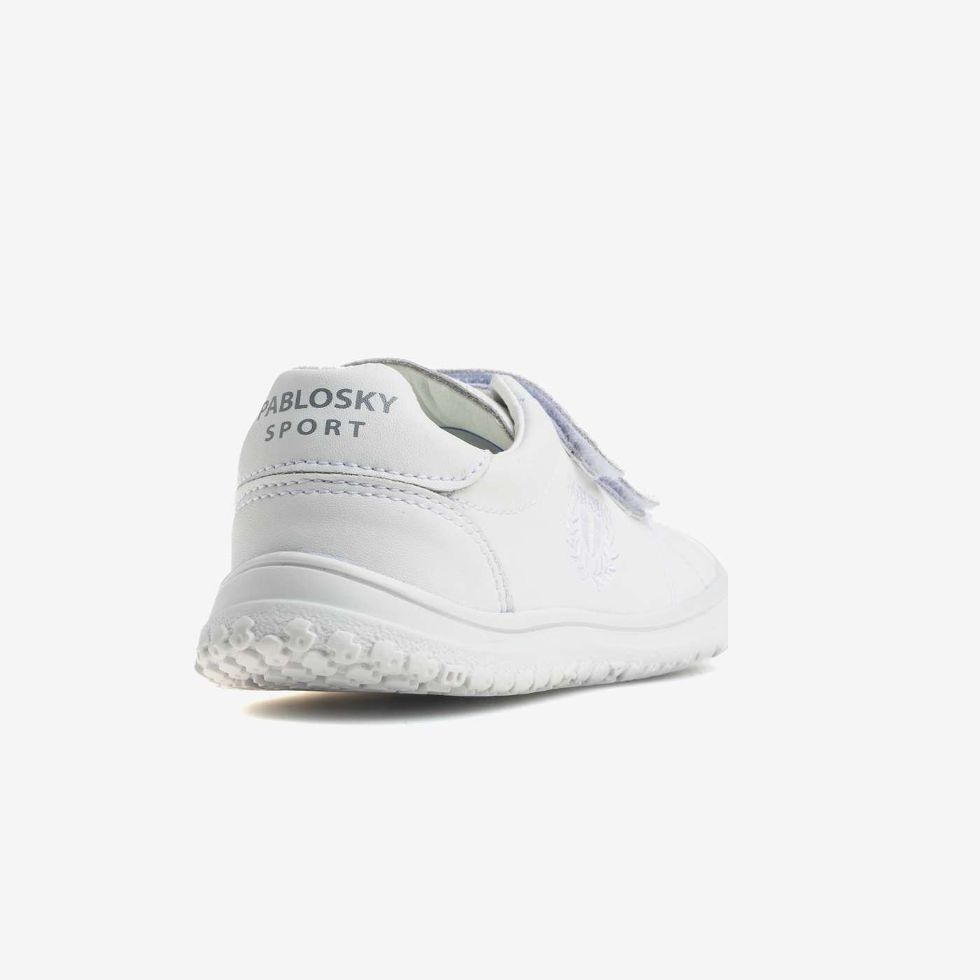 Zapatillas Pablosky blancas barefoot con puntera reforzada