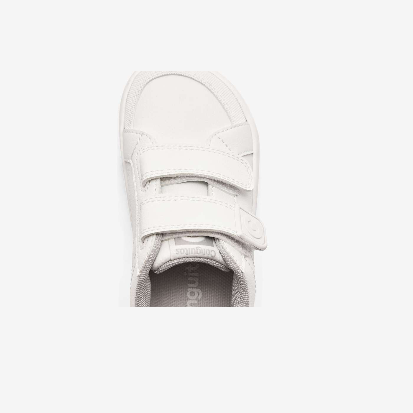 Deportivo colegial Conguitos blanco unisex.